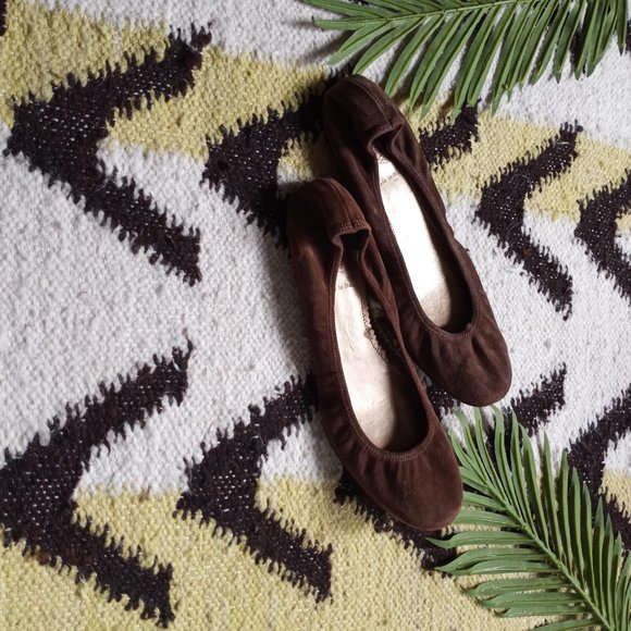 J. Crew Suede Made In Italy Flats Size 81/2 - Picture 8 of 10